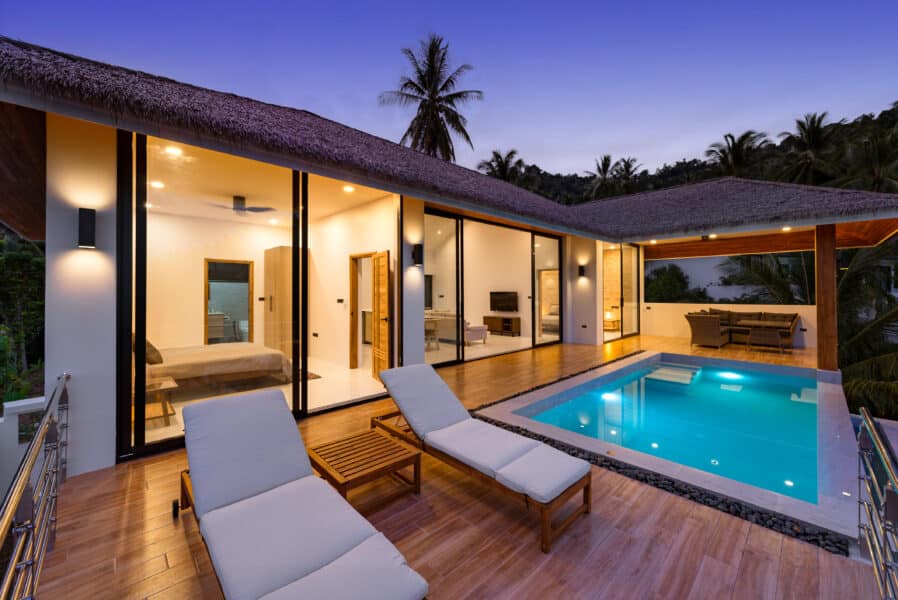 Rental villa Sunrise Hills in Koh Samui